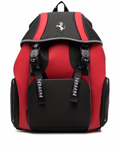 Рюкзак в стиле колор блок с логотипом Ferrari