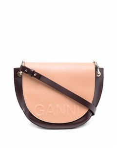 Маленькая сумка с тисненым логотипом Ganni