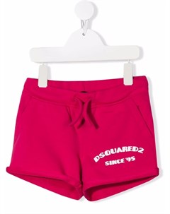 Короткие шорты с логотипом Dsquared2 kids