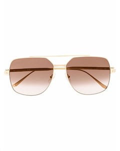 Солнцезащитные очки авиаторы с эффектом градиента Cartier eyewear