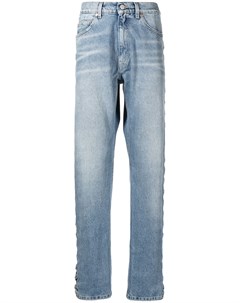 Прямые джинсы с плетеной деталью Martine rose