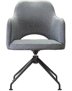 Кресло ledger spider серый 56x87x60 см R-home