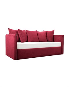 Кровать кушетка milano красный 205x83x108 см Ogogo