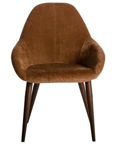 Кресло kent коричневый 58x84x58 см R-home