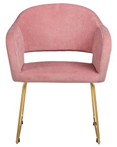 Кресло oscar розовый 60 0x81 0x55 0 см R-home