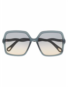 Солнцезащитные очки Zelie в квадратной оправе Chloé eyewear