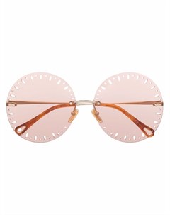 Солнцезащитные очки в круглой оправе Chloé eyewear