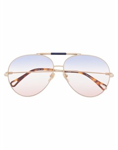 Солнцезащитные очки авиаторы с эффектом градиента Chloé eyewear