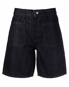 Джинсовые шорты с карманами Jil sander
