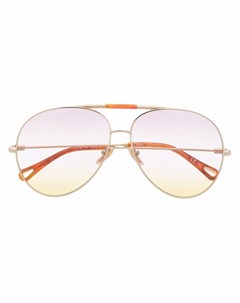 Солнцезащитные очки авиаторы с эффектом градиента Chloé eyewear