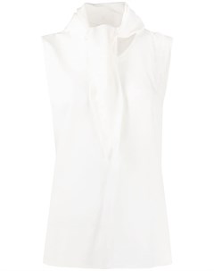 Шелковая блузка с платком Emporio armani