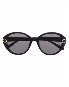 Солнцезащитные очки в круглой оправе Boucheron eyewear