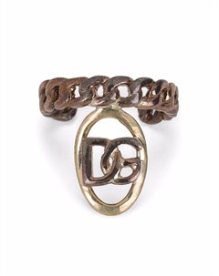 Цепочное кольцо с логотипом Dolce&gabbana