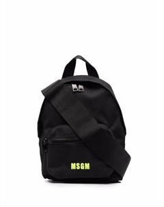 Рюкзак с вышитым логотипом Msgm