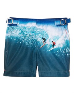 Плавки шорты с принтом Beach Surfers Orlebar brown kids