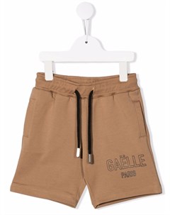 Спортивные шорты с кулиской и логотипом Gaelle paris kids