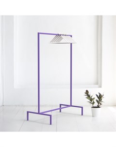 Вешалка напольная metalframe в фиолетовом цвете фиолетовый 100x160x40 см Archpole