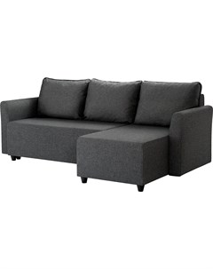 Угловой диван Бриссунд темно серый 804 481 81 Ikea