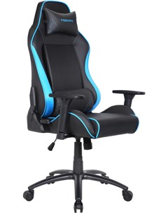 Игровое кресло Alphaeon S1 черный голубой TSF715BL Tesoro