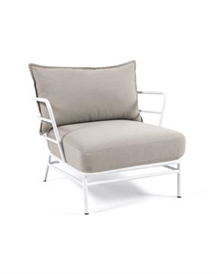Кресло mareluz серый 76x60x80 см La forma