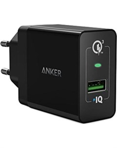 Зарядное устройство PowerPort QC 3 0 Black A2013L11 Anker