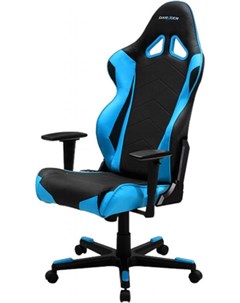 Офисное кресло Racing игровое черный синий OH RE0 NB Dxracer