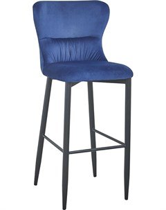 Барный стул Лилиан вельвет темно синий MC151B VELVET HLR 64 DUAL Stool group