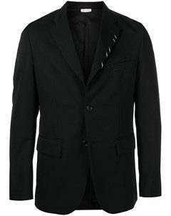Однобортный пиджак с металлическим декором Comme des garçons homme deux