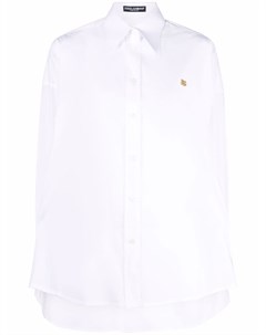 Рубашка оверсайз с логотипом Dolce&gabbana