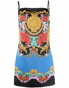 Платье комбинация Sun Flower Garland Versace jeans couture