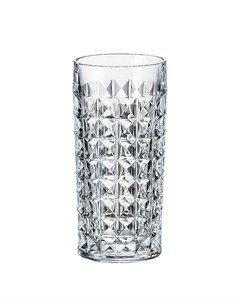 Набор стаканов для воды diamond 300мл 6 шт прозрачный 7x15x7 см Crystalite bohemia