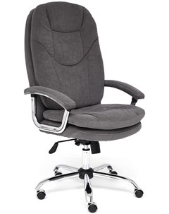 Офисное кресло SOFTY LUX флок 29 серый Tetchair