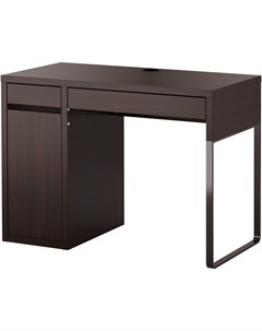 Письменный стол Микке черный коричневый 203 739 18 Ikea