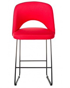 Кресло полубар lars красный 49x105x58 см R-home