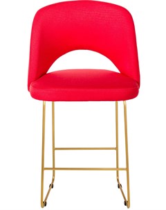Кресло полубар lars красный 49x105x58 см R-home