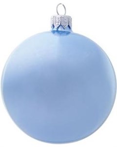 Елочная игрушка и новогоднее украшение Шар для елки д 8см опал голубой No brand