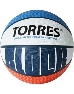 Баскетбольный мяч BLOCK р 7 B02077 Torres