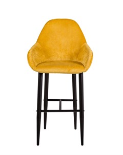 Кресло барное kent желтый 58x115x58 см R-home