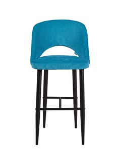 Кресло барное lars бирюзовый 52x105x57 см R-home