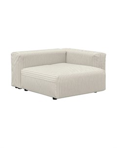 Модульный диван sorrento бежевый 140x63x140 см Ogogo