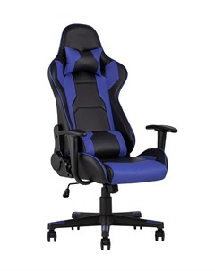 Кресло игровое topchairs diablo синий 64x135x53 см Stoolgroup