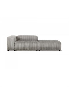 Модульный диван sorrento серый 245x63x105 см Ogogo