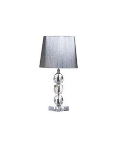 Лампа настольная серебристый 50 см Garda decor