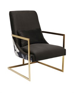 Кресло bold черный 67x96x78 см Kare