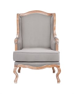 Кресло клермон light grey серый 66x106x64 см Object desire