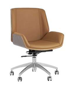Кресло офисное topchairs crown коричневый 60x96x62 см Stoolgroup