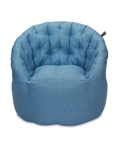 Кресло мешок австралия голубой 95x105 голубой 95x105x95 см Пуффбери