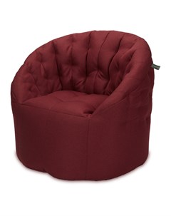 Кресло мешок австралия бордо 95x105 красный 95x105x95 см Пуффбери