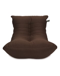 Кресло мешок кокон коричневый 70x120 коричневый 70x85x120 см Пуффбери