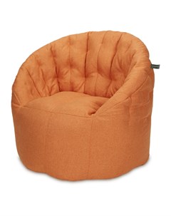 Кресло мешок австралия мандариновый 95x105 оранжевый 95x105x95 см Пуффбери